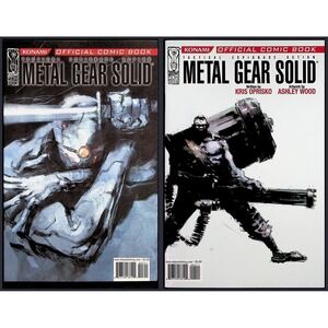 IDW Comic Book Metal Gear Solid #3 4 Kris Oprisko Ashley Wood Konami Lot